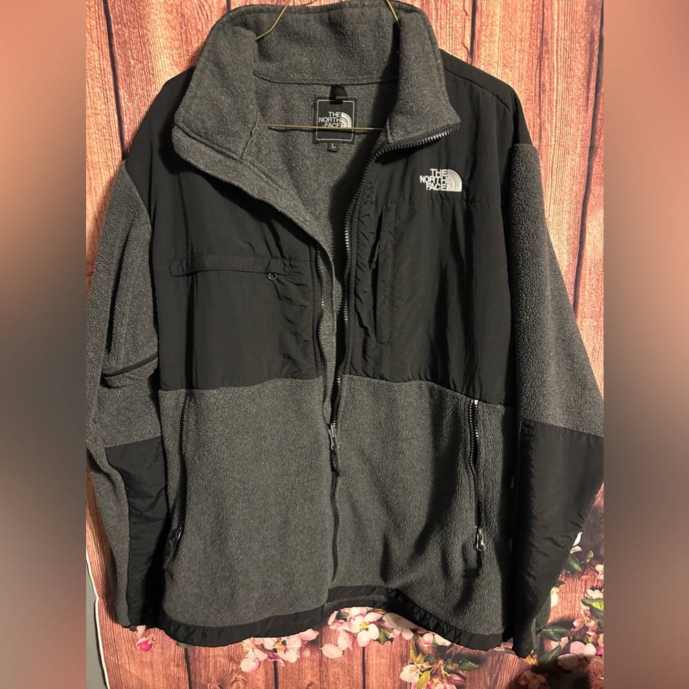North Face fleece jacket L